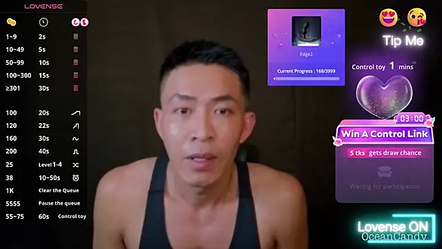 OceanCandy online show from 01-11-26, 01:51