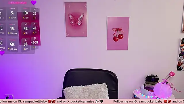 Snapshot of Sampuckettbaby chatting on 04-29-26, 05:30 Sampuckettbaby online show from 04-29-26, 05:30