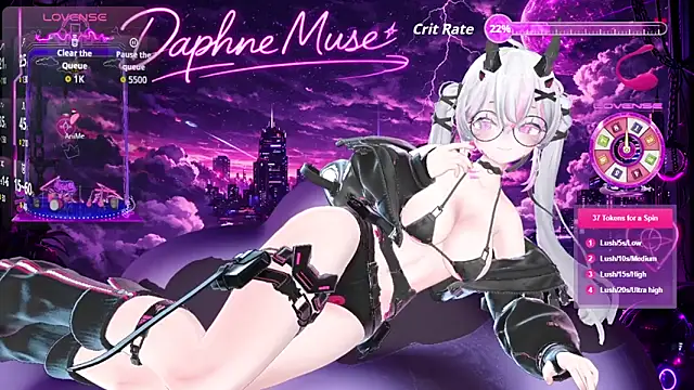 Muse Daphne online show from 03-25-26, 08:08