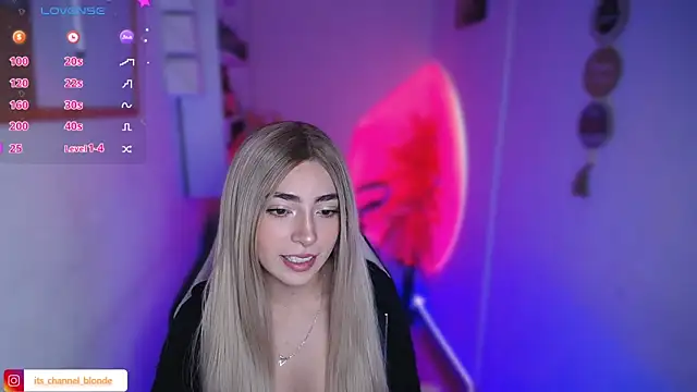 channel blondee online show from 02-12-26, 08:52