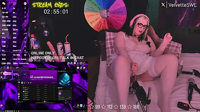 VelvetteSWE online show from 06-26-26, 06:03