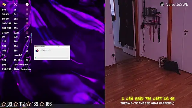 VelvetteSWE online show from 07-18-26, 05:16