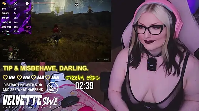 VelvetteSWE online show from 08-02-26, 08:12