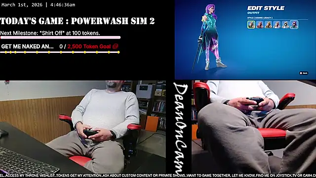 Snapshot of DeanonCam chatting on 03-01-26, 10:48 DeanonCam online show from 03-01-26, 10:48