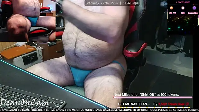 Snapshot of DeanonCam chatting on 02-27-26, 07:57 DeanonCam online show from 02-27-26, 07:57