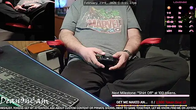 Snapshot of DeanonCam chatting on 02-23-26, 09:15 DeanonCam online show from 02-23-26, 09:15