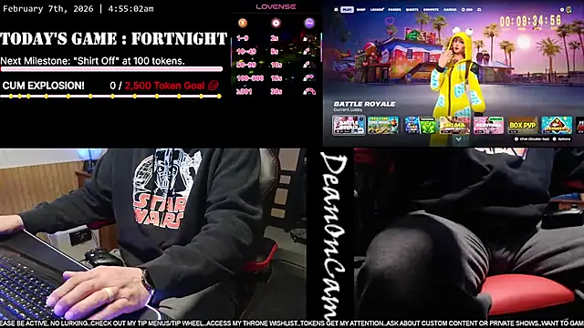 Snapshot of DeanonCam chatting on 02-07-26, 10:56 DeanonCam online show from 02-07-26, 10:56