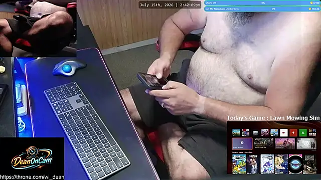 Snapshot of DeanonCam chatting on 07-15-26, 07:43 DeanonCam online show from 07-15-26, 07:43