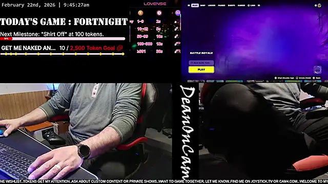 Snapshot of DeanonCam chatting on 02-22-26, 03:46 DeanonCam online show from 02-22-26, 03:46