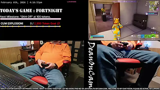 Snapshot of DeanonCam chatting on 02-06-26, 10:17 DeanonCam online show from 02-06-26, 10:17