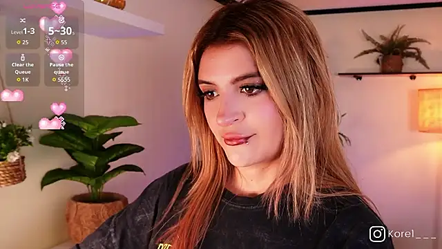 Snapshot of Kore__1 chatting on 02-26-26, 07:25 Kore 1 online show from 02-26-26, 07:25