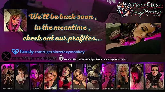TigerBlazeFoxyMonkey online show from 03-05-26, 02:57