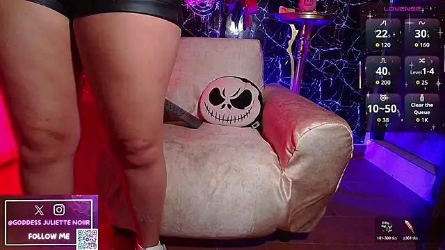 GoddessJulietteNoiir online show from 04-07-26, 11:01