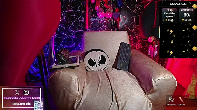 GoddessJulietteNoiir online show from 06-08-26, 10:38