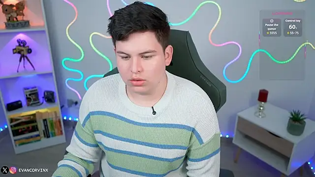 Snapshot of EvanCorvinx chatting on 02-22-26, 03:02 EvanCorvinx online show from 02-22-26, 03:02