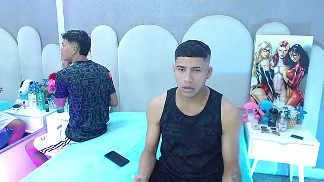 party duo boys online show from 03-08-26, 03:21