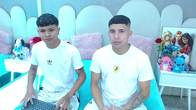 party duo boys online show from 03-25-26, 02:23