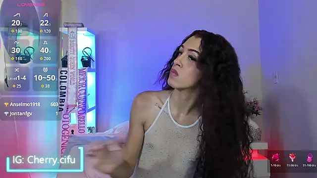Snapshot of CherrySeraphine1 chatting on 07-16-26, 11:13 CherrySeraphine1 online show from 07-16-26, 11:13
