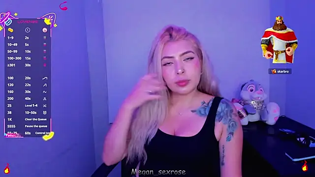 Megan sexrosse online show from 03-25-26, 03:17