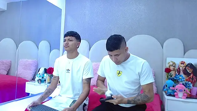 party duo playboy online show from 04-06-26, 04:08