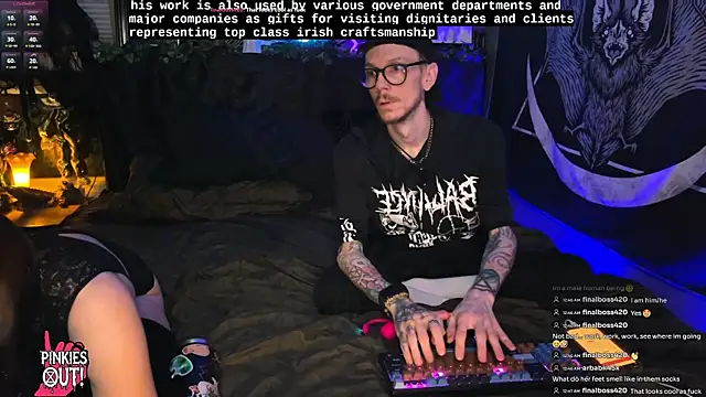 webzandkordz online show from 07-22-26, 06:48