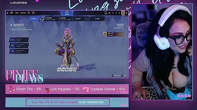 PixieePlays online show from 04-09-26, 04:03