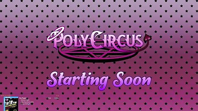 Snapshot of PolyCircus chatting on 06-17-26, 04:23 PolyCircus online show from 06-17-26, 04:23