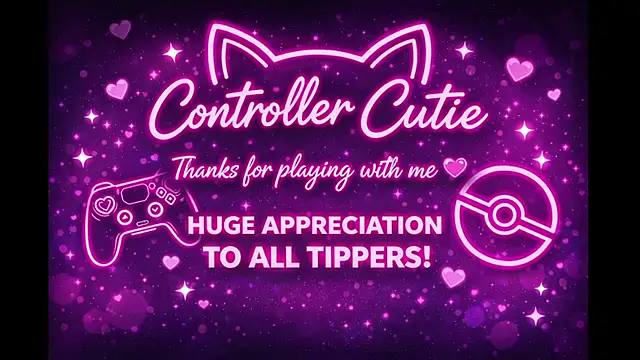 Controllercutie online show from 04-14-26, 02:44