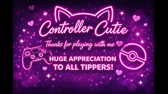 Controllercutie online show from 04-14-26, 02:38