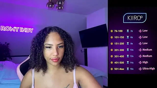 Snapshot of princessromyindy chatting on 04-22-26, 06:47 princessromyindy online show from 04-22-26, 06:47