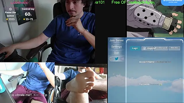 BigDickPlaya101 online show from 06-07-26, 02:06