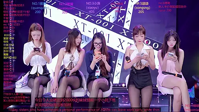 Snapshot of Xt-001 chatting on 06-25-26, 05:12 Xt-001 online show from 06-25-26, 05:12
