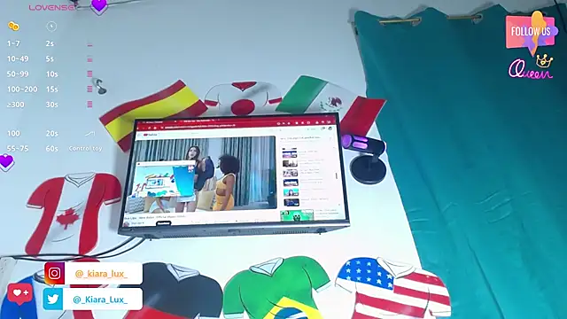 Kiara-Lux online show from 06-26-26, 12:49