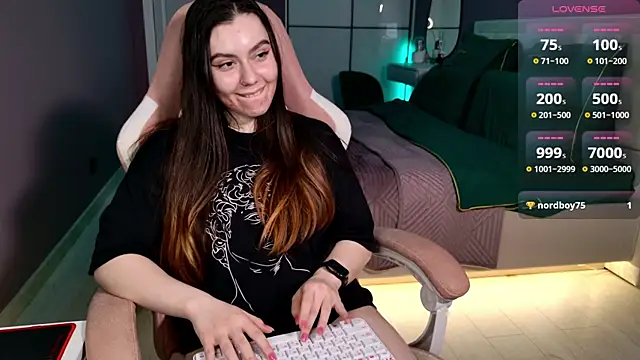 Foxohlove online show from 03-07-25, 03:28