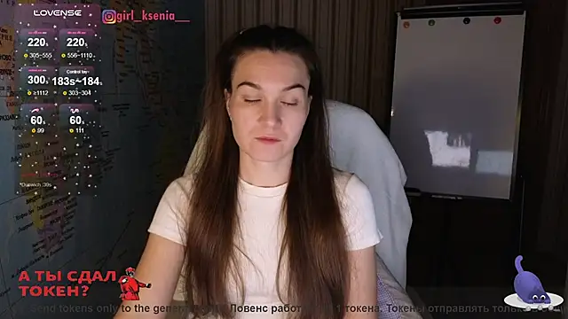 Girl Ksenia online show from 03-06-25, 09:20