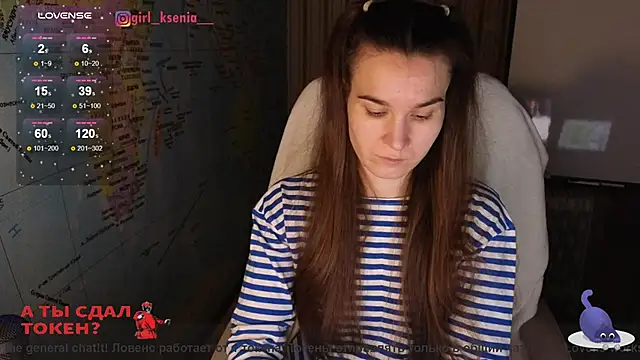 Girl Ksenia online show from 02-20-25, 10:15