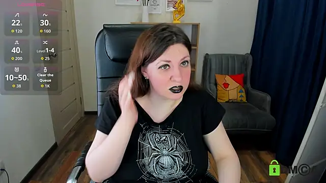 Snapshot of Black_Black_Rose chatting on 05-31-26, 08:09 Black Black Rose online show from 05-31-26, 08:09