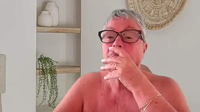 Snapshot of GrannyChrissy68 chatting on 07-18-26, 11:41 GrannyChrissy68 online show from 07-18-26, 11:41