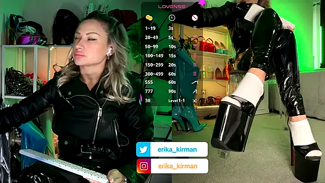 Erika Kirman online show from 12-14-25, 11:05