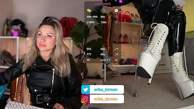 Erika Kirman online show from 01-18-26, 10:07