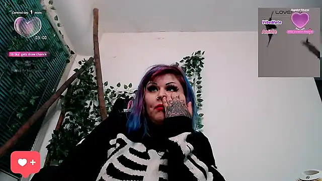 Psychobitch7 online show from 10-07-25, 08:21