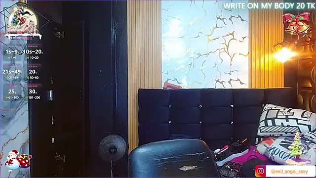 angel sexyevil online show from 12-21-25, 12:18