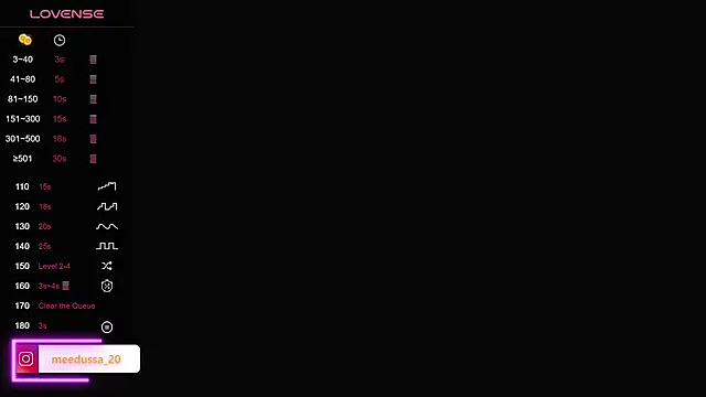 meedussa 20  online show from 10-26-25, 11:43