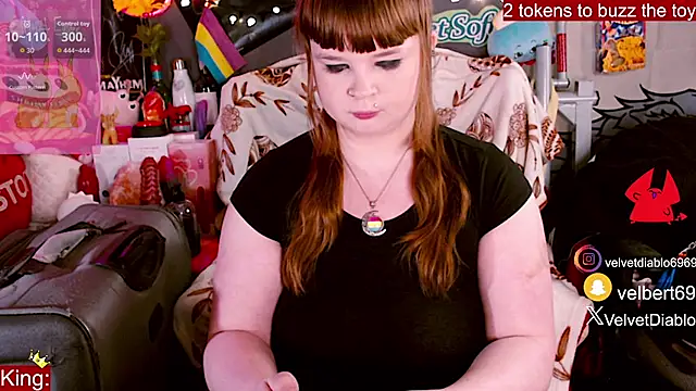 VelvetDiablo online show from 04-01-26, 11:56