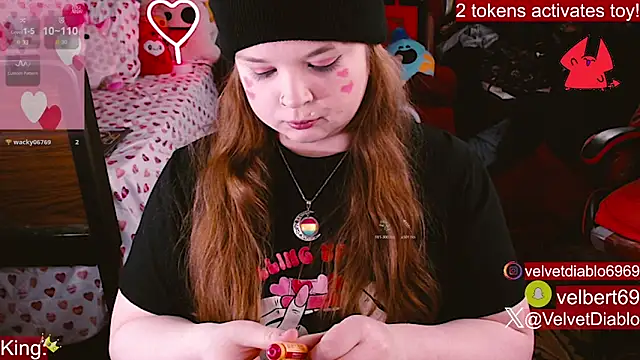 VelvetDiablo online show from 02-12-26, 01:16