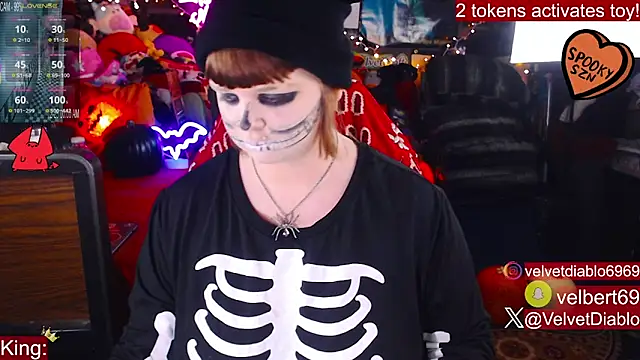 VelvetDiablo online show from 10-21-25, 11:59