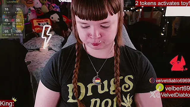 VelvetDiablo online show from 04-21-26, 11:55