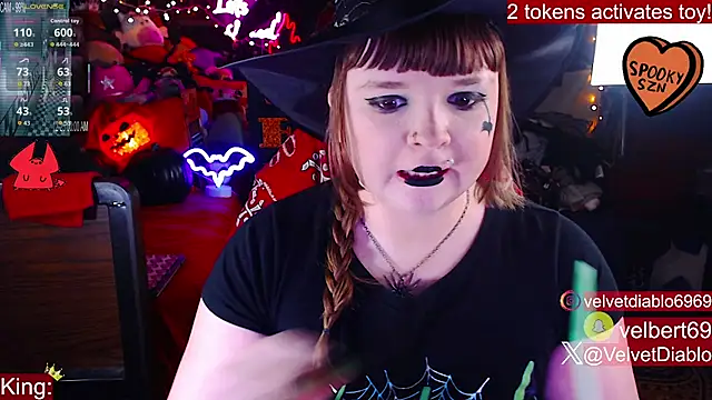 VelvetDiablo online show from 10-14-25, 12:22