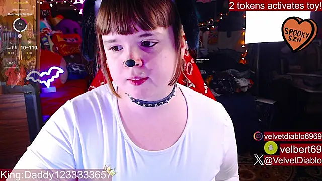 VelvetDiablo online show from 10-01-25, 11:41