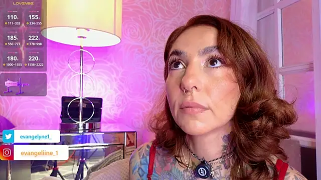 Snapshot of Evangelyne_1 chatting on 07-18-26, 03:53 Evangelyne 1 online show from 07-18-26, 03:53